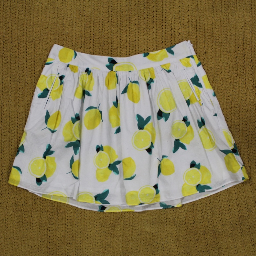 💥Cynthia Rowley Lemon Skirt